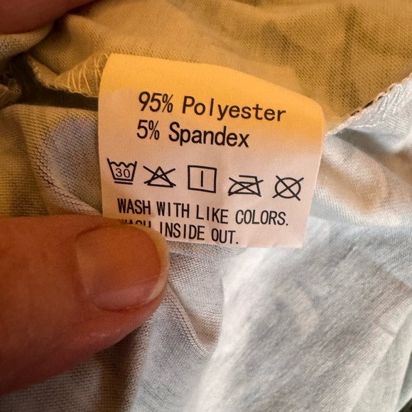 Floral Print Women's T-shirt Dress Sz Large - Picture 9 of 10